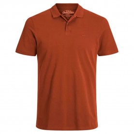 мъжки,блузи,с,яка,jack,&,jones,basic,short,sleeve,polo,brown,(arabian,spice)