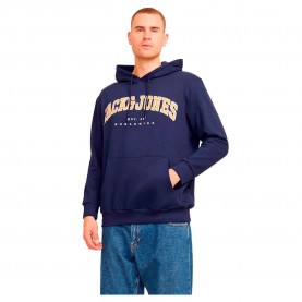 суичър,мъжки,пуловери,jack,&,jones,caleb,varsity,plus,hoodie,blue