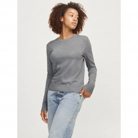 блуза,дамски,пуловери,дамски,плетени,дрехи,jack,&,jones,cara,comfy,jjxx,sweater,medium,grey,melange,fuchsia,red,(grey)