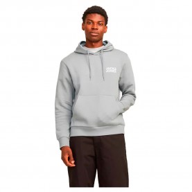 суичър,мъжки,пуловери,jack,&,jones,corp,logo,hoodie,grey,(ultimate,grey,small,print)