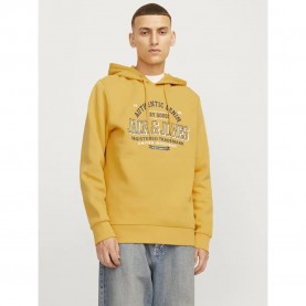 суичър,мъжки,пуловери,jack,&,jones,logo,2,col,hoodie,honey,gold,(yellow)