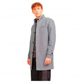палто,мъжки,якета,jack,&,jones,melton,coat,light,grey,melange,(grey)