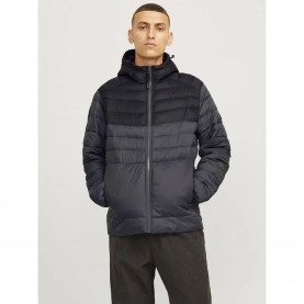 яке,мъжки,якета,jack,&,jones,sprint,puffer,jacket,black,(asphalt,black,blocking)