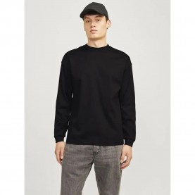 тениска,мъжки,тениски,jack,&,jones,urban,edge,long,sleeve,t,shirt,black,(black)