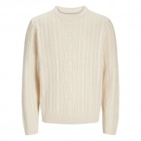 блуза,мъжки,пуловери,jack,&,jones,diogo,cable,sweater,beige