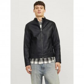 яке,мъжки,якета,jack,&,jones,dylan,clean,leather,jacket,black,(black)