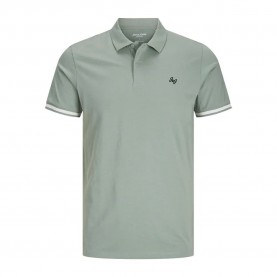 блуза,с,къс,ръкав,мъжки,блузи,с,яка,jack,&,jones,jersey,logo,short,sleeve,polo,green,(iceberg,green,play)