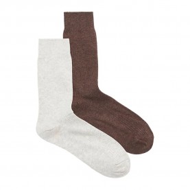 чорапи,мъжки,чорапи,jack,&,jones,premium,socks,2,pairs,light,grey,melange,chocolate,plum,melange,(brown,grey)