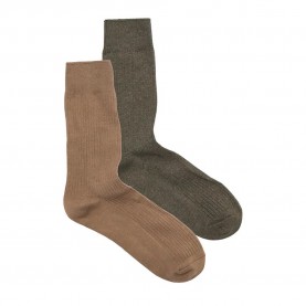 чорапи,мъжки,чорапи,jack,&,jones,premium,socks,2,pairs,walnut,olive,night,melange,(green,brown)