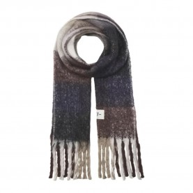 шал,ръкавици,шапки,и,шалове,jack,&,jones,rest,chunky,scarf,grey,(chocolate,plum)