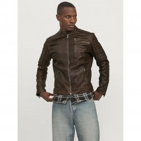 яке,мъжки,якета,jack,&,jones,richard,leather,jacket,brown