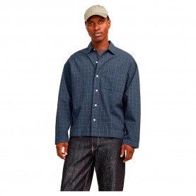 мъжки,якета,jack,&,jones,roxbury,boxy,overshirt,blue,grey,(iron,gate)