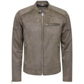 яке,мъжки,якета,only,&,sons,gus,faux,racer,leather,jacket,falcon,(brown)