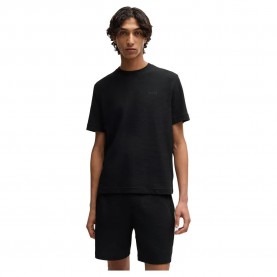 тениска,мъжки,пижами,hugo,austin,short,sleeve,pyjama,t,shirt,black