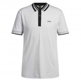 мъжки,блузи,с,яка,boss,paule,tape,short,sleeve,polo,light,pastel,grey,(white)