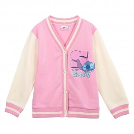Яке Stitch Cotton brushed baseball jacket - Pink (Pink) яке,мъжки,якета,дамски,якета,и,палта,stitch,cotton,brushed,baseball,jacket,pink,(pink)