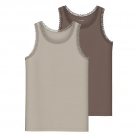 тениска,детски,тениски,name,it,lace,sleeveless,t,shirt,2,units,beige,brown,(peyote)