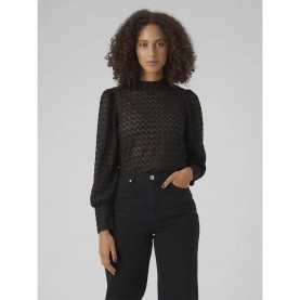 дамски,блузи,дамски,ризи,vero,moda,becca,long,sleeve,blouse,black