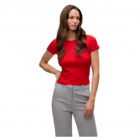 тениска,дамски,тениски,vero,moda,chloe,short,sleeve,t,shirt,red,(high,risk,red)