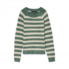 блуза,дамски,пуловери,дамски,плетени,дрехи,vero,moda,doffy,sweater,laurel,wreath,birch,(green)