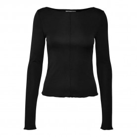 дамски,блузи,дамски,ризи,vero,moda,maggie,long,sleeve,blouse,black,(black)