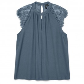 дамски,блузи,дамски,ризи,vero,moda,milla,sleeveless,blouse,blue,(china,blue)