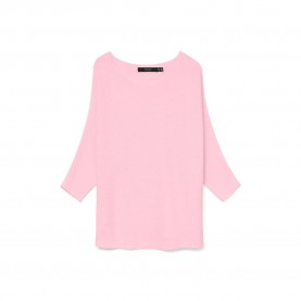 блуза,дамски,пуловери,дамски,плетени,дрехи,vero,moda,nora,3,4,sweater,pink,a,boo,(pink)