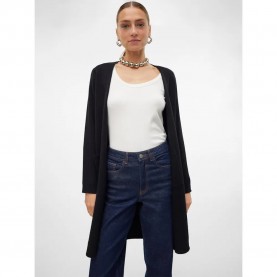 жилетка,дамски,пуловери,дамски,плетени,дрехи,vero,moda,saba,cardigan,black