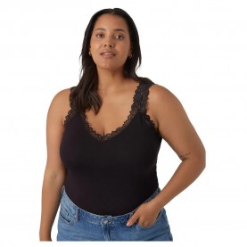 тениска,дамски,тениски,vero,moda,curve,rosa,sleeveless,t,shirt,black,(black)