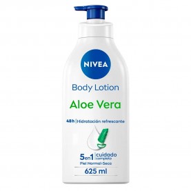 козметика,за,овлажняване,nivea,aloe,vera,625ml,body,lotion,clear