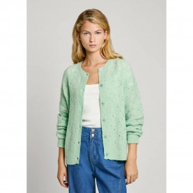 жилетка,дамски,пуловери,дамски,плетени,дрехи,pepe,jeans,helen,cardigan,green