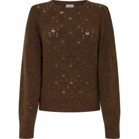 блуза,дамски,пуловери,дамски,плетени,дрехи,pepe,jeans,helen,crew,sweater,brown