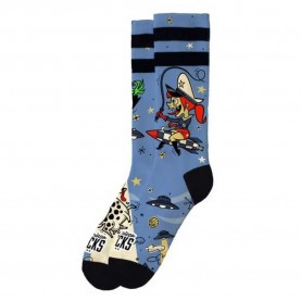 чорапи,дамски,чорапи,american,socks,alien,snatch,socks,blue,(blue,multicolor)