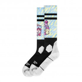 чорапи,дамски,чорапи,american,socks,slope,dope,socks,multicolor,(blue,pink,yellow)