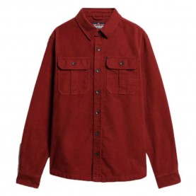 мъжки,якета,superdry,merchant,cpo,overshirt,red