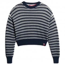 блуза,дамски,пуловери,дамски,плетени,дрехи,superdry,w6110595a,sweater,blue