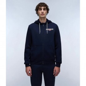блуза,мъжки,пуловери,napapijri,aylmer,full,zip,sweatshirt,blue