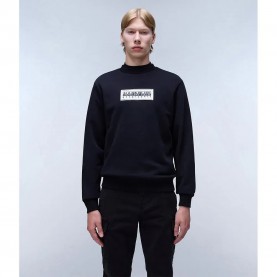 блуза,мъжки,пуловери,napapijri,box,logo,sweatshirt,black