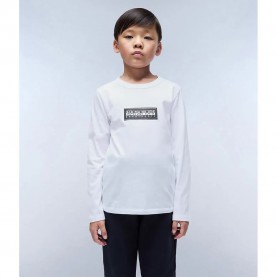 тениска,детски,тениски,napapijri,chamois,long,sleeve,t,shirt,bright,white,(white)