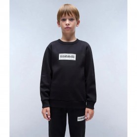 блуза,детски,блузи,napapijri,chamois,sweatshirt,black