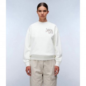 блуза,дамски,блузи,napapijri,rhin,sweatshirt,white