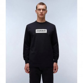 тениска,мъжки,тениски,napapijri,suze,long,sleeve,t,shirt,black