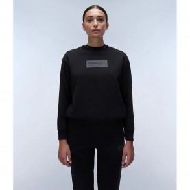 Блуза Napapijri Suze sweatshirt - Black - (Black) блуза,дамски,блузи,napapijri,suze,sweatshirt,black,(black)