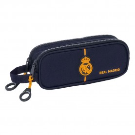 канцеларски,принадлежности,safta,real,madrid,24,25,away,equipment,double,pencil,case,blue,(multicolor)