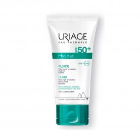 Uriage Hyseac Spf50 50ml Sunscreen - Clear козметика,за,защита,от,слънце,uriage,hyseac,spf50,50ml,sunscreen,clear