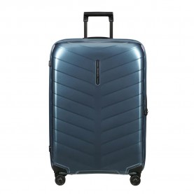 куфари,samsonite,attrix,spinner,75,28,97l,trolley,bag,steel,blue,(blue)