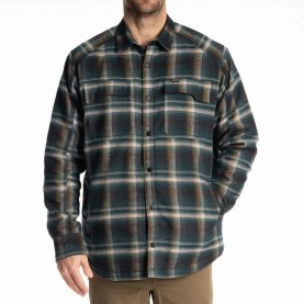 риза,с,дълъг,ръкав,мъжки,ризи,klim,bridger,long,sleeve,shirt,dark,sea,golden,brown,(green,black)
