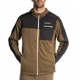 блуза,мъжки,пуловери,klim,glacier,full,zip,sweatshirt,brown,(dark,olive,black)