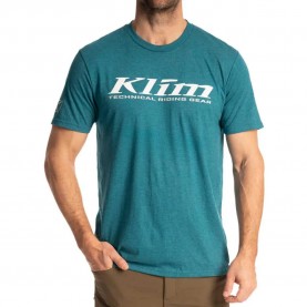 тениска,мъжки,тениски,klim,k,corp,short,sleeve,t,shirt,heathered,teal,white,(blue)