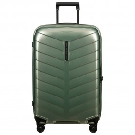 куфари,samsonite,attrix,spinner,69,25,73l,trolley,bag,green,(basil,green)